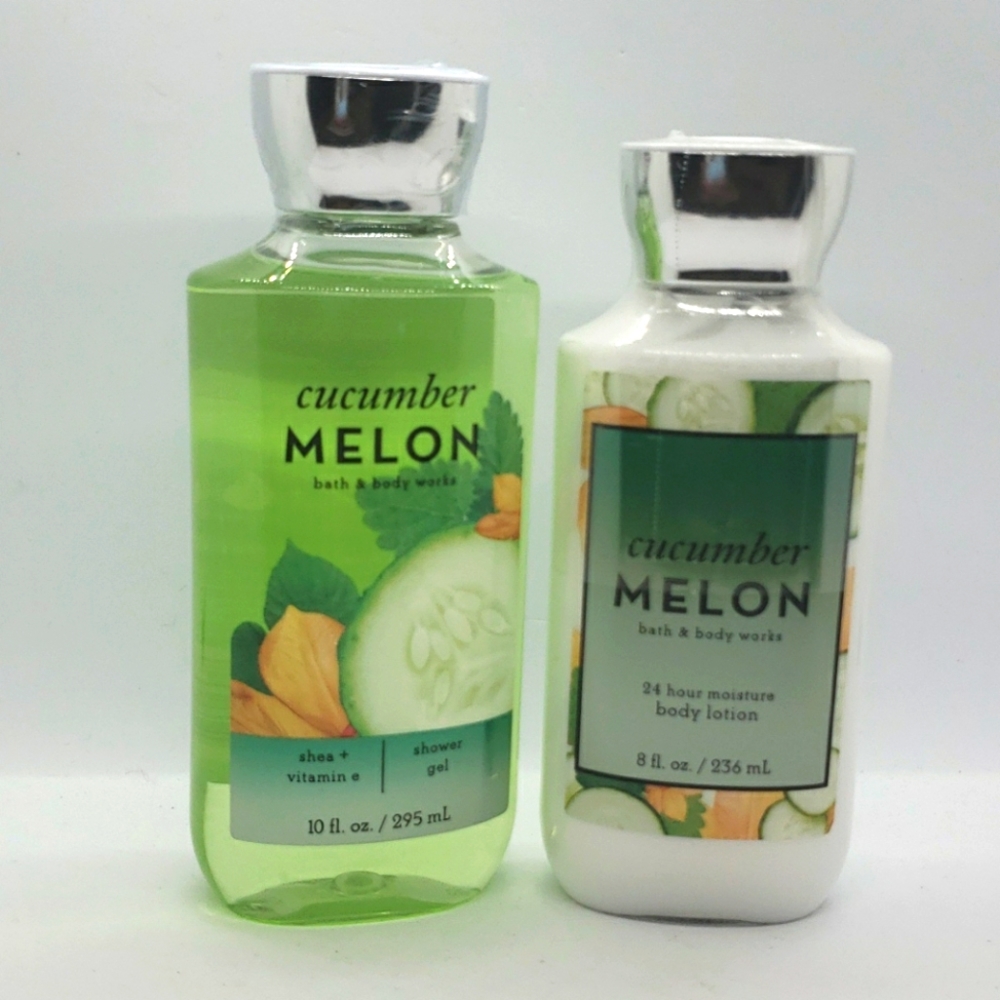 Bath & Body Works Sale Cucumber Melon Gel & Lotion Set